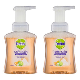 Dettol Foam Hand Wash Lime and Orange Blossom 250mL Pack of 2