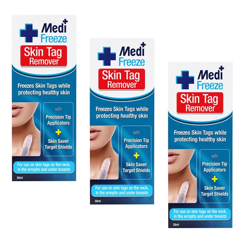 Medi Freeze Skin Tag Remover 38mL Pack of 3