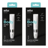 Braun Body Mini Trimmer BS1000 Pack of 2
