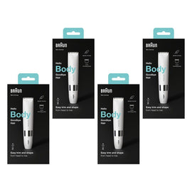 Braun Body Mini Trimmer BS1000 Pack of 4