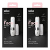 Braun Face Mini Hair Remover FS1000 Pack of 2