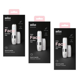 Braun Face Mini Hair Remover FS1000 Pack of 3