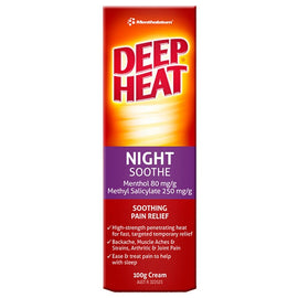 Deep Heat Night Soothe Pain Relief Cream 100g