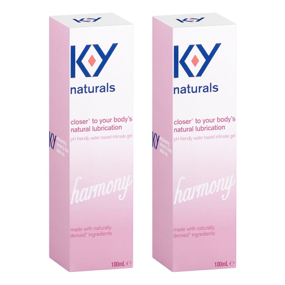 Durex KY Naturals Harmony Intimate Gel 100mL Pack of 2
