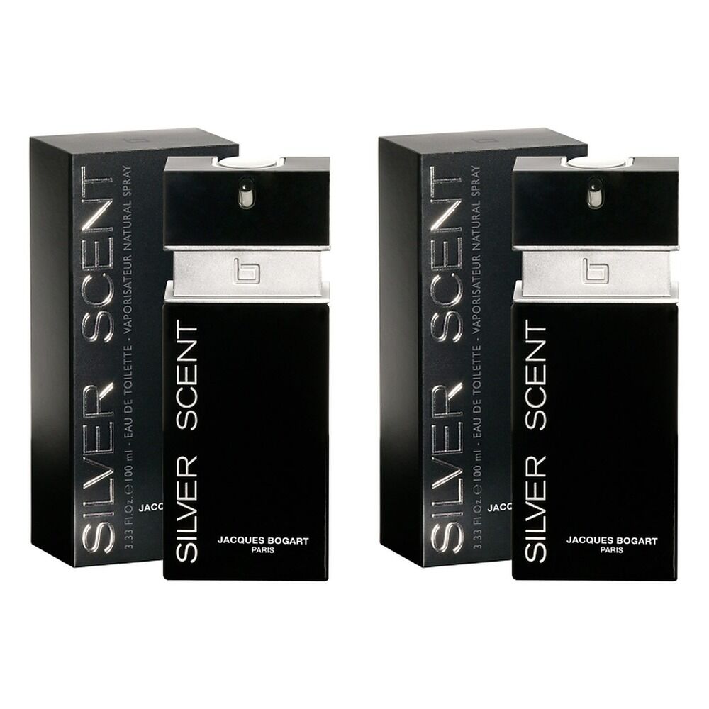 Jacques Bogart Silver Scent EDT 100mL Pack of 2