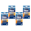 Gillette Sensor3 Comfort Disposable Razors 4 Pack Bundle of 4