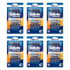 Gillette Sensor3 Comfort Disposable Razors 4 Pack Bundle of 6