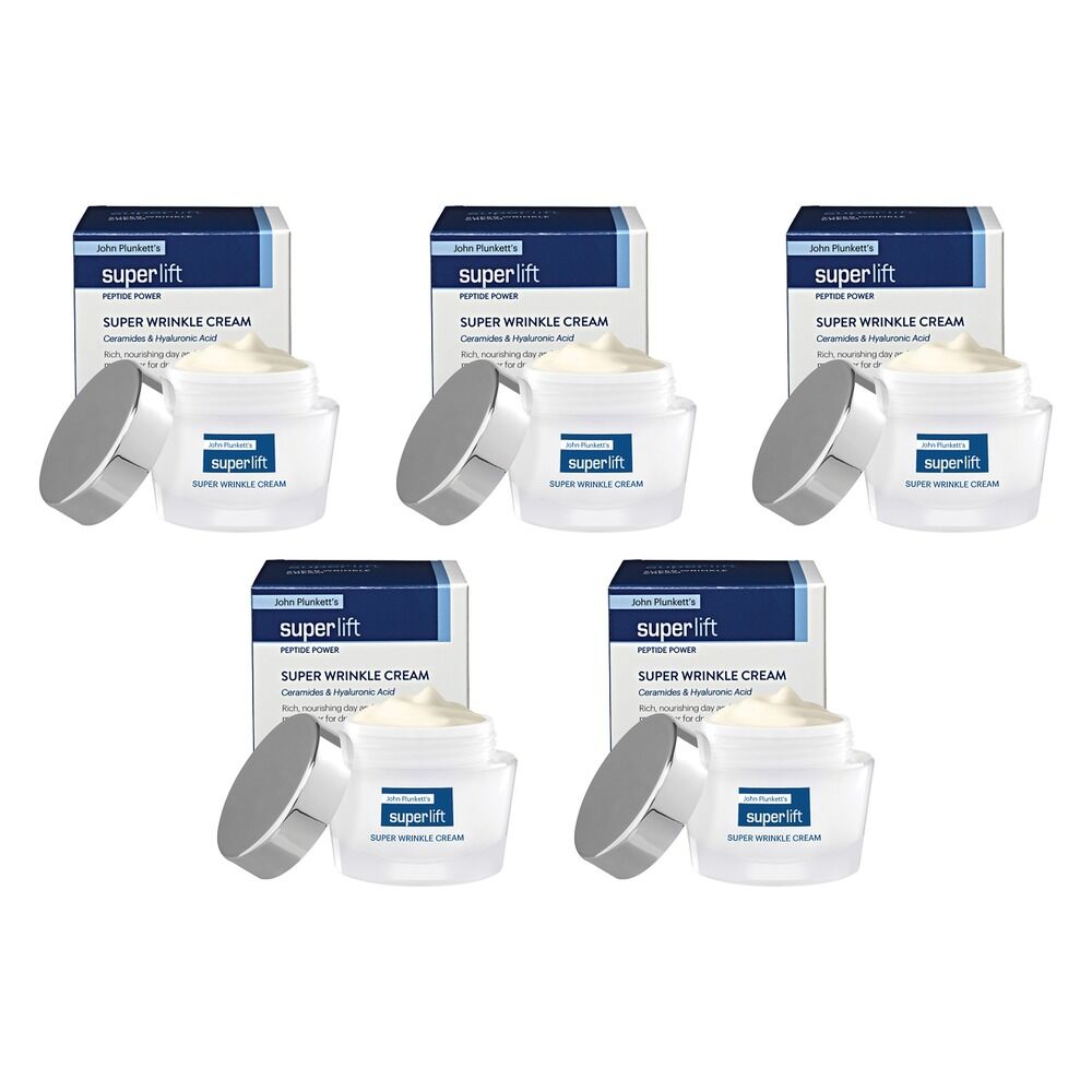 Plunketts SuperLift Super Wrinkle Cream 50g Pack of 5