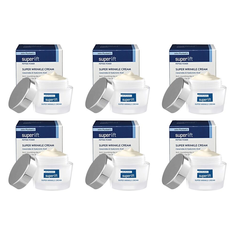 Plunketts SuperLift Super Wrinkle Cream 50g Pack of 6