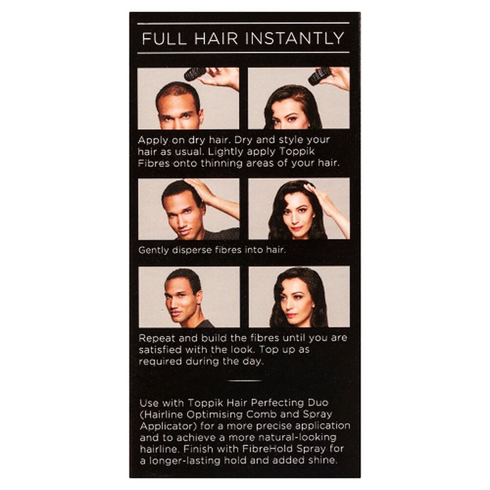 Toppik Hair Building Fibres Dark Brown 12g