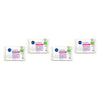 NIVEA 3-in-1 Gentle Biodegradable Cleansing 25 Wipes Pack of 4