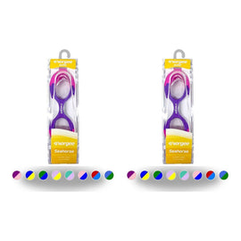 Vorgee Junior Seahorse Kids Swimming Goggles Clear Lens Ages 2-6 Years - Random Colour Supplied Pack of 2