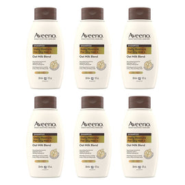 Aveeno Oat Milk Blend Moisturising Shampoo for Dry & Damaged Hair Pack of 6