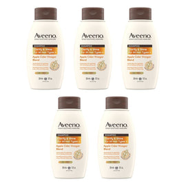 Aveeno Apple Cider Vinegar Clarifying Shampoo for Dull Hair 354mL Pack of 5