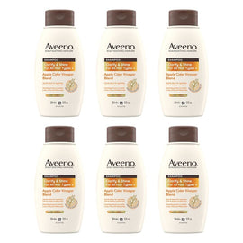 Aveeno Apple Cider Vinegar Clarifying Shampoo for Dull Hair 354mL Pack of 6