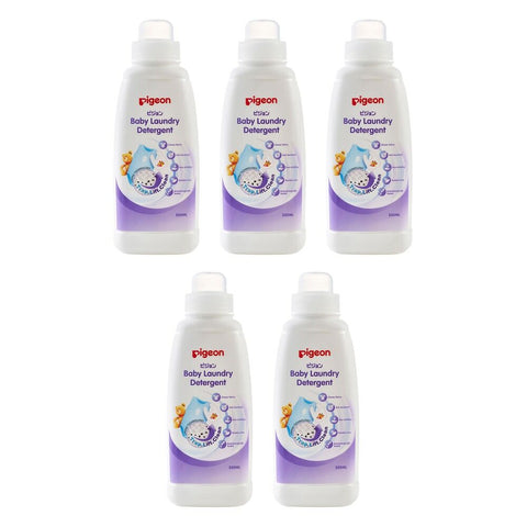 Pigeon Baby Laundry Detergent 500mL Pack of 5