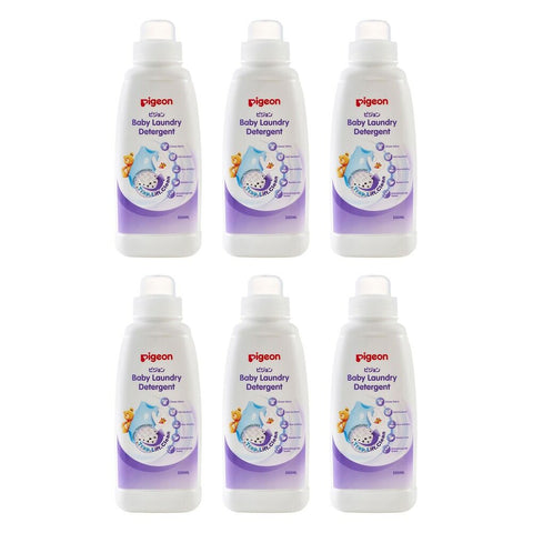 Pigeon Baby Laundry Detergent 500mL Pack of 6