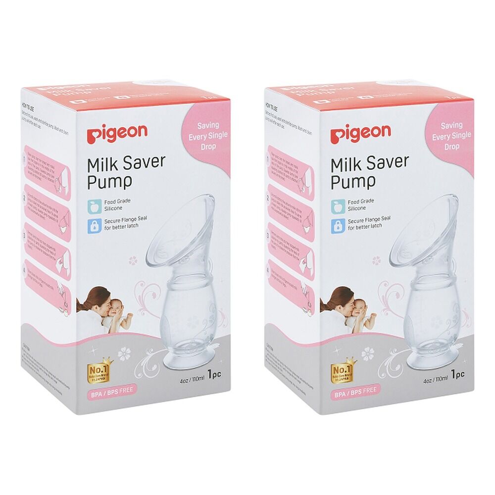 Pigeon Milk Saver Breast Pump Pack of 2