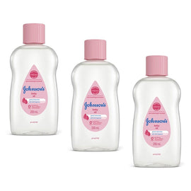 Johnson's Baby Oil 200mL Pack of 3