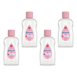Johnson's Baby Oil 200mL Pack of 4