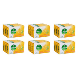 Dettol Citrus Fresh Bar Soap 100g 3 Pack Bundle of 6