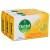 Dettol Citrus Fresh Bar Soap 100g 3 Pack