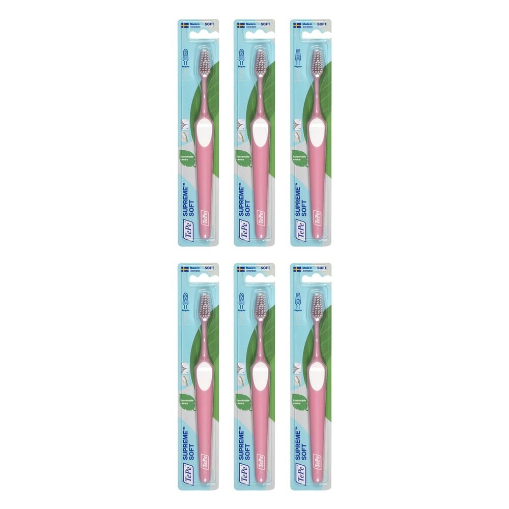 TEPE Supreme Soft Toothbrush Pack of 6