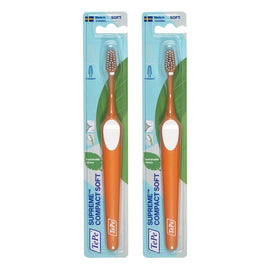 TEPE Supreme Compact Soft Toothbrush Pack of 2