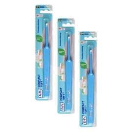 TEPE Compact Tuft Toothbrush Pack of 3
