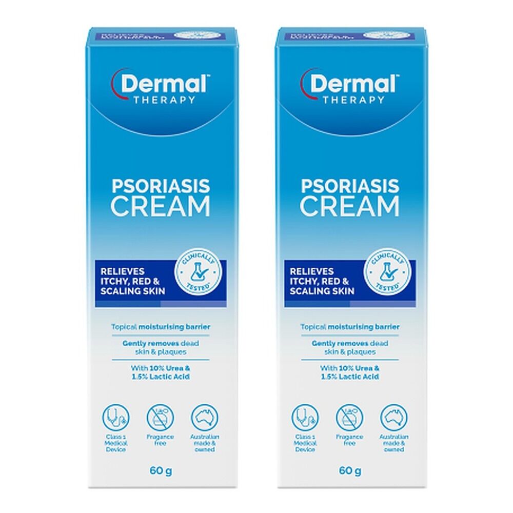 Dermal Therapy Psoriasis Cream 60g Pack of 2