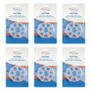 SurgiPack Safe-T-Dose Weekly Round Pill Organiser Pack of 6