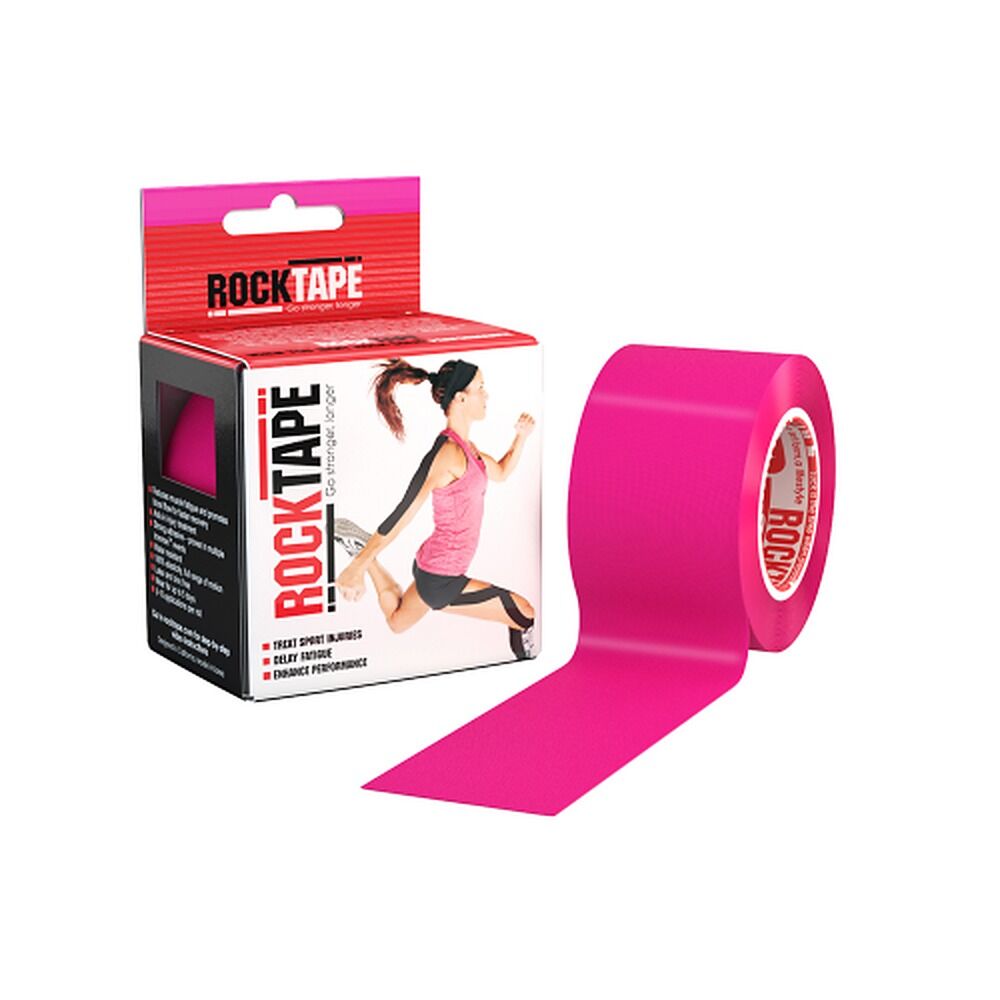 RockTape Sports Tape Pink 5cm x 5m