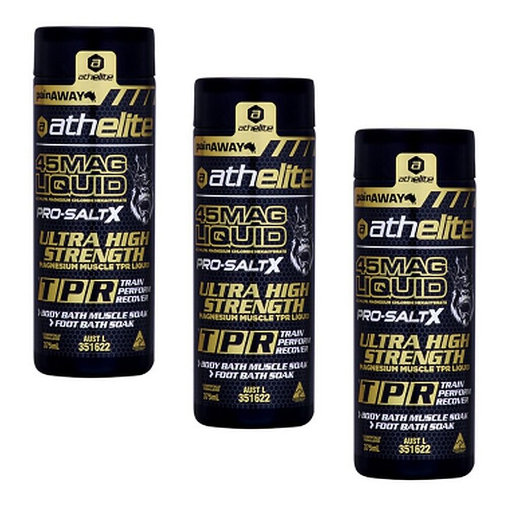 Athelite X Armour Muscle Soak 375mL Pack of 3