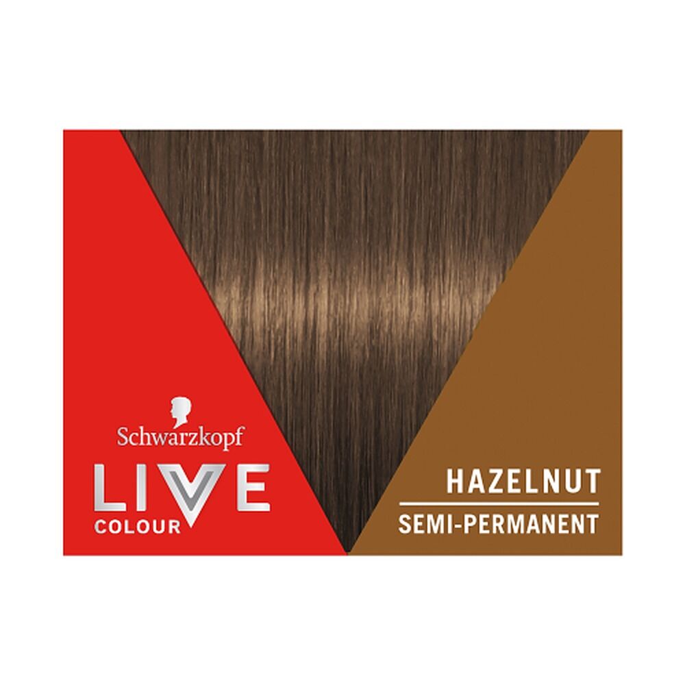 Schwarzkopf LIVE Colour Hazelnut Semi-Permanent Hair Colour 75mL