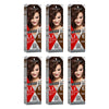 Schwarzkopf LIVE Colour Natural Brown Semi-Permanent Hair Colour 75mL Pack of 6