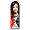 Schwarzkopf LIVE Colour Deep Black Semi-Permanent Hair Colour 75mL