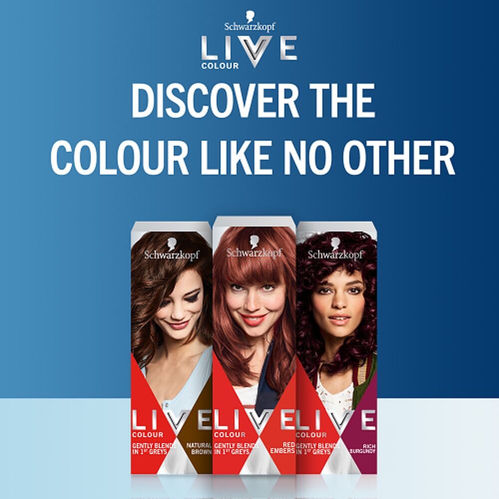 Schwarzkopf LIVE Colour Red Embers Semi-Permanent Hair Colour 75mL