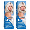 Schwarzkopf LIVE Colour Silver Toner 75mL Pack of 2