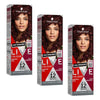 Schwarzkopf LIVE Colour Rich Burgundy Semi-Permanent Hair Colour 75mL Pack of 3