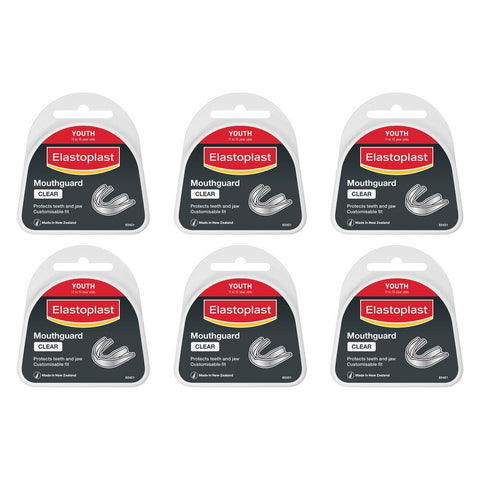 Elastoplast Mouthguard Youth Clear Pack of 6