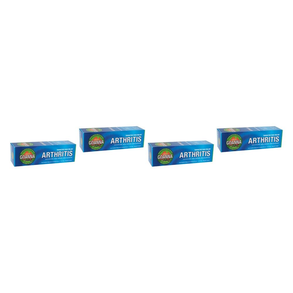 Goanna Arthritis Cream 100g Pack of 4
