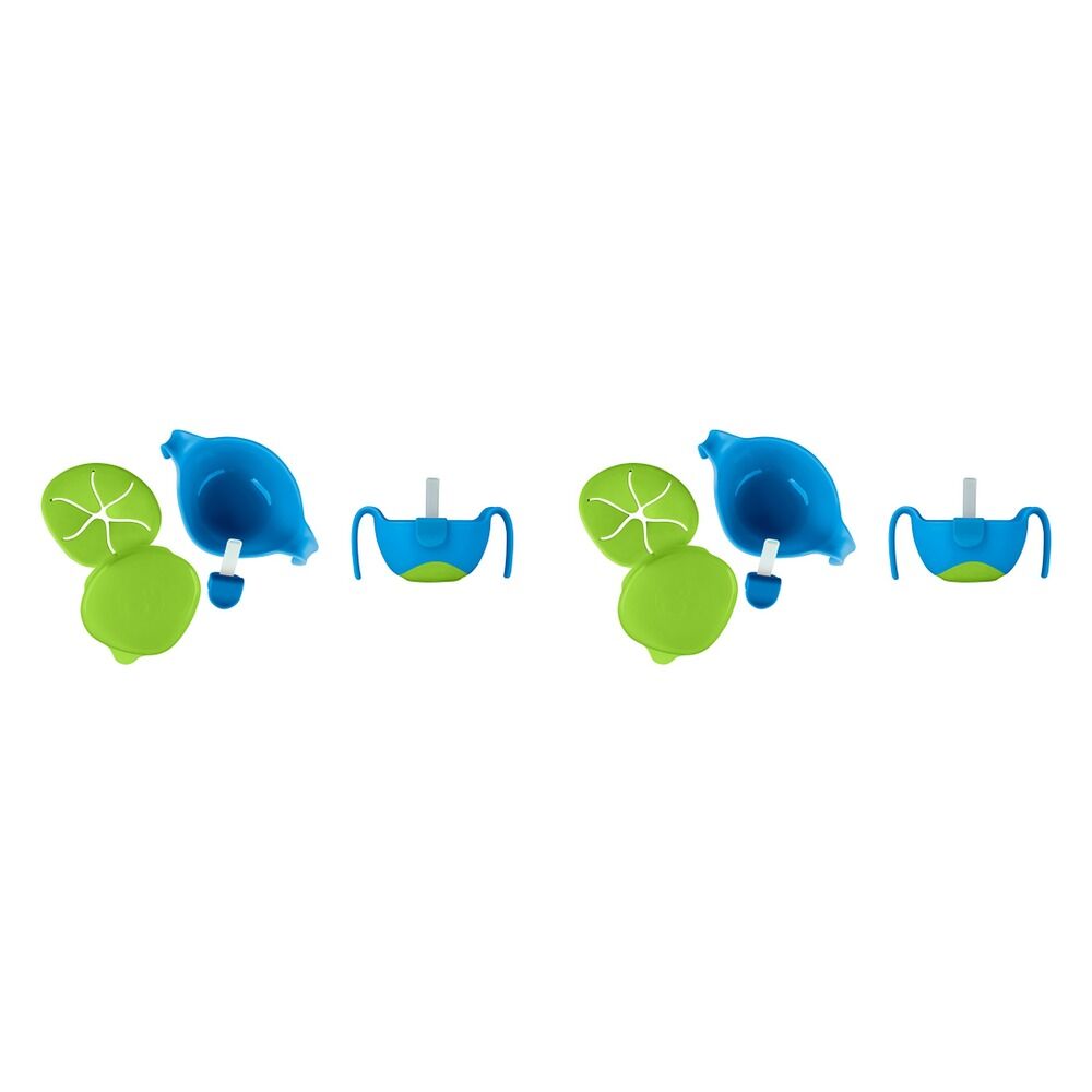 B.Box Bowl and Straw Ocean Breeze Pack of 2