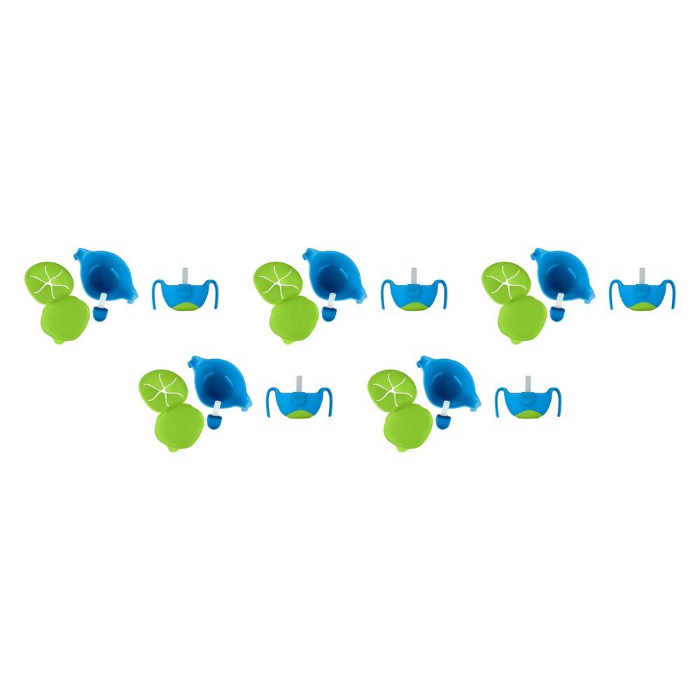 B.Box Bowl and Straw Ocean Breeze Pack of 5