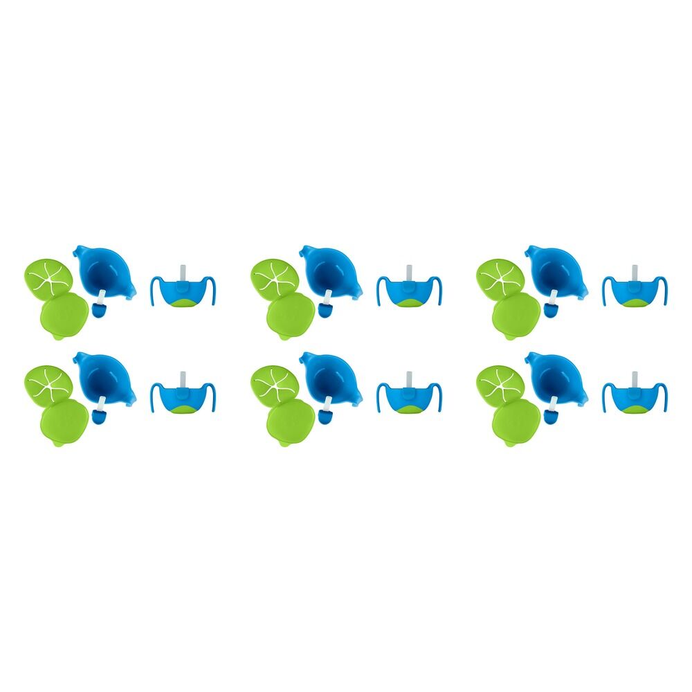 B.Box Bowl and Straw Ocean Breeze Pack of 6
