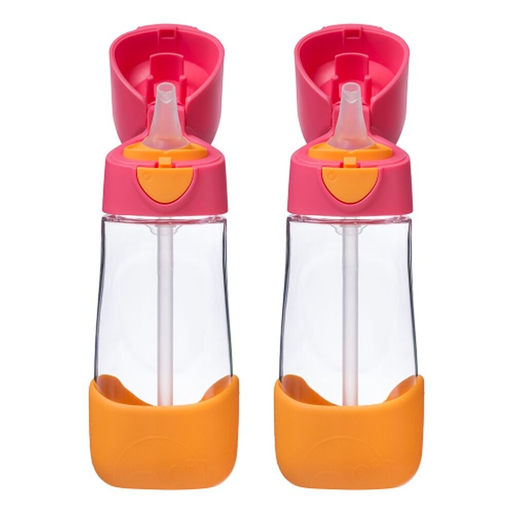 B.Box Tritan Drink Bottle Strawberry Shake 450mL Pack of 2