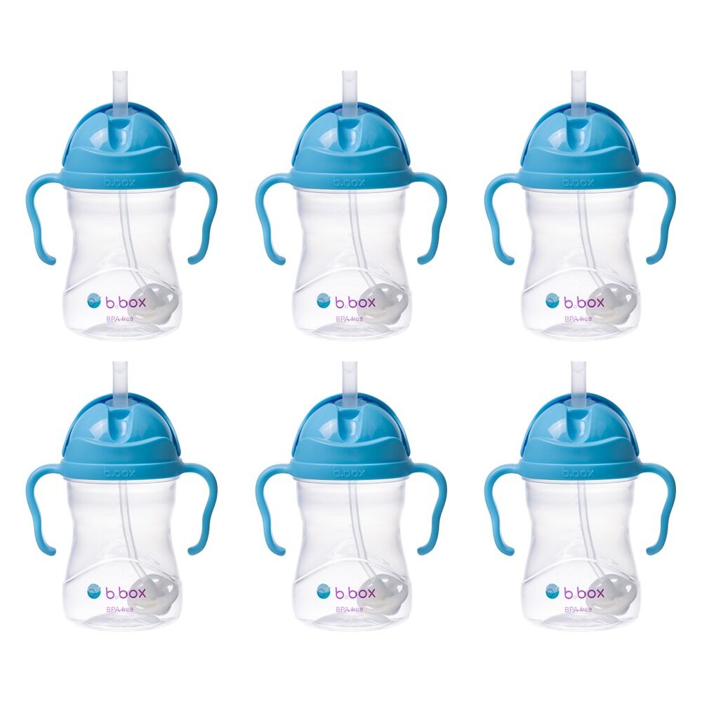 B.Box Sippy Cup Blueberry 240mL Pack of 6