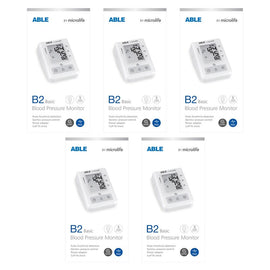 Able B2 Basic Blood Pressure Monitor Pack of 5