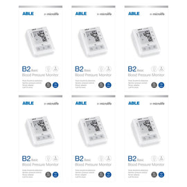 Able B2 Basic Blood Pressure Monitor Pack of 6