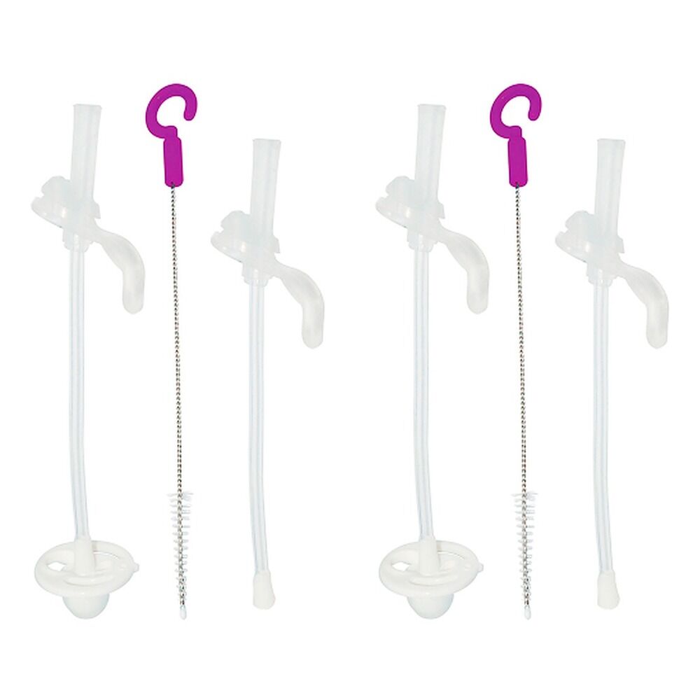 B.Box Sippy Cup Replacement Straw & Cleaning Set Pack of 2