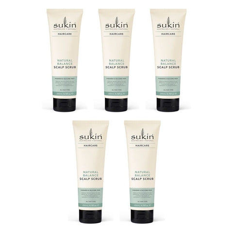Sukin Natural Balance Scalp Scrub 200mL Pack of 5